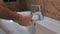 Coronavirus covid-19 pandemic prevention by wash hands with soap and warm water