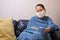 Coronavirus diagnosed patient in home isolation