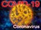 Coronavirus disease COVID-19 infection medical isolated. China pathogen respiratory influenza covid virus cells