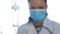 Coronavirus, Doctor Wear Protective Face Mask, Consulting Patients in Salon at Hospital, Medication, Pills, Medical Staff, Drugs