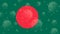 Coronavirus, flag of Bangladesh