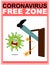 Coronavirus free zone