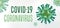 Coronavirus green banner with 3D virus. COVID-19 concept.