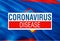 Coronavirus in Guam flag with DISEASE DISEASE Sign, 2019-nCoV Novel Coronavirus Bacteria. 3D rendering Stop Coronavirus and No