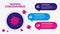 Coronavirus Infographic Vector Background. with pink coronavirus icon and blue background. Such as Symptoms, transmissions and pre