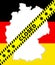 Coronavirus Lockdown in Germany - Closed