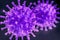 Coronavirus outbreak. Influenza as dangerous viral strain case as a pandemic medical concept. 3D render