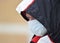 Coronavirus outbreak. A man wearing a face mask to protect himself against the Coronavirus / COVID19 February 2020