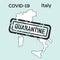 Coronavirus Pandemic COVID-19 Italy Quarantine