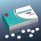 Coronavirus Pills Medicine Package