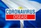 Coronavirus in Saint Martin flag with DISEASE DISEASE Sign, 2019-nCoV Novel Coronavirus Bacteria. 3D rendering Stop Coronavirus