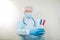 Coronavirus vaccine. Russian virologists have created a vaccine against coronavirus. Scientist rejoices at being saved from the