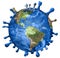 Coronavirus World Pandemic Conceptual