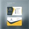 Corporate Business Card Print Template. Personal Visiting Card