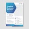 Corporate business multipurpose flyer template design. business solution template.