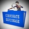 Corporate Espionage Covert Cyber Hacking 3d Rendering