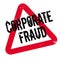Corporate Fraud rubber stamp