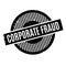 Corporate Fraud rubber stamp