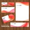 Corporate identity business set design