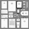 Corporate identity template set