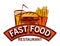 Corporate image for fast food store