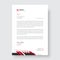 Corporate modern letterhead design