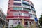 Corporate office building of Axis Bank. It is third largest of private sector banks in India. Axis bank branch. Axis Bank signage