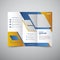 Corporate Trifold brochure design template