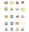 Corporate Vector Isolated Ve Corporate Vector Isolated Vector Icons set that cantor Icons set that can be easily modified or edit