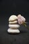 Corporate zen stones and meditation pebbles tower relax for mind and body tower stones zen