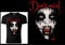 Corpse Paint T-shirt Death Metal Design