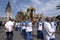 The Corpus Christi processions in Krakow Poland are every year in May. Poland is a Catholic Country and people are very religious.