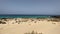 Corralejo dunes with sea view, Fuerteventura, Spain