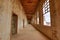 The corridor of abandoned hacienda jaral de berrio