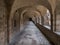 Corridor in cathedral of the city Hildesheim, Germany