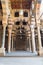 Corridor at the courtyard of the Mosque of al Sultan al Nasir Muhammad Ibn Qalawun, Citadel of Cairo, Egypt