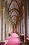 Corridor inside Hungarian Parliament, Budapest, Hungary