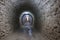 A corridor inside the Turda salt mine