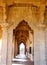 Corridor made of Decorative Arches and Patterned Pillars - Ancient Indian Architecture