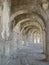 Corridor of the Roman Theater of Aspendos in Turkey.