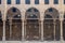 Corridor surrounding the courtyard of the Mosque of al Sultan al Nasir Muhammad ibn Qalawun, Citadel of Cairo, Egypt