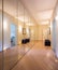Corridor with wardrobes and mirrors