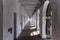 Corridor in a wing of the Port Blair Cellular Jail,