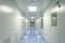 Corridors For Clean room pharmaceutical plant , Epoxy flooring , Sandwich Panel