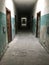 Corridors inside Dachau Concentration Camp