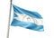 Corrientes province of Argentina Flag waving isolated on white background realistic 3d illustration