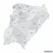 Corrientes province grayscale map