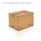 Corrugated cardboard shipping package