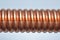 Corrugated copper tube