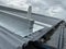 Corrugated metal deck roof system with galvanised iron sheets installed on a building